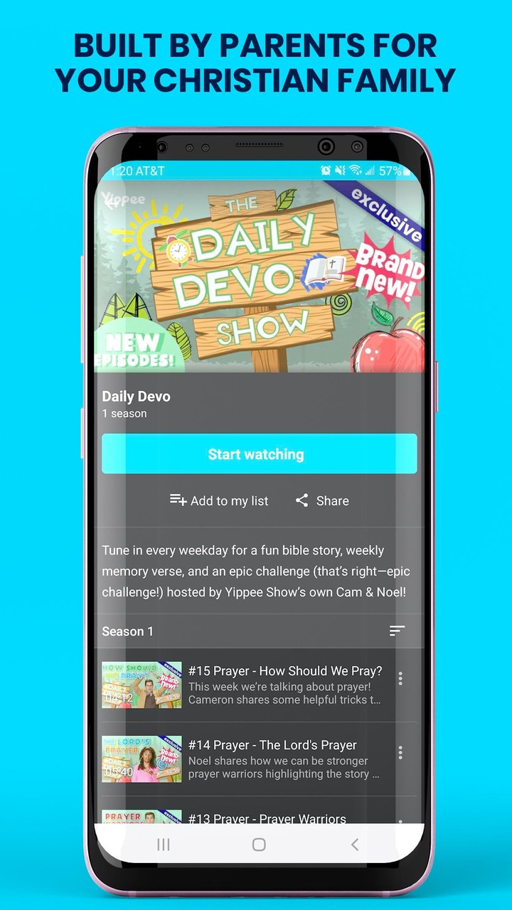 Yippee TV: Faith Filled Shows! screenshot image 2_Popularmodapk.com