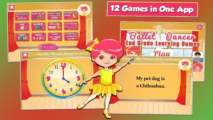 Ballerina Grade 2 Games screenshot image 1_Popularmodapk.com