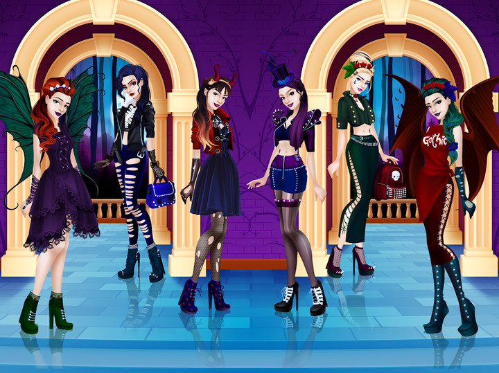 Gothic Dress Up screenshot image 4_Popularmodapk.com