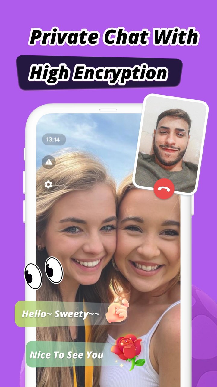 Cora - Live video chat  screenshot image 3_Popularmodapk.com
