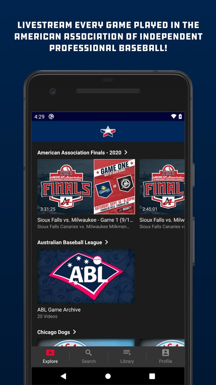 American Association TV screenshot image 2_Popularmodapk.com