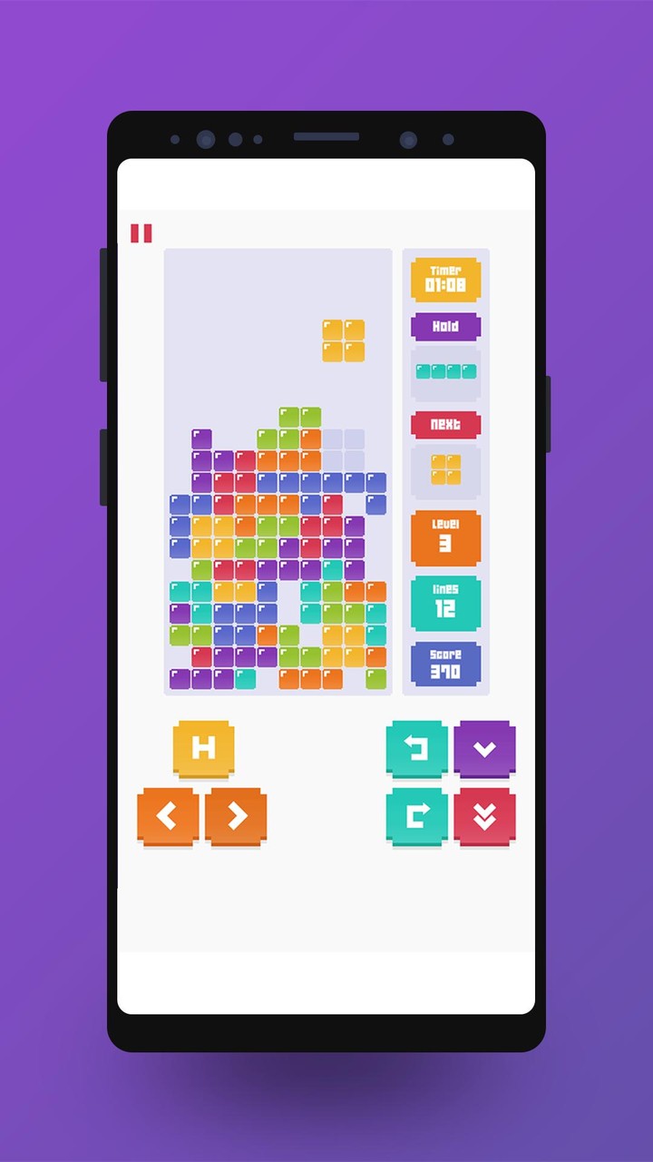 Falling Block - Tetris Puzzle screenshot image 4_Popularmodapk.com