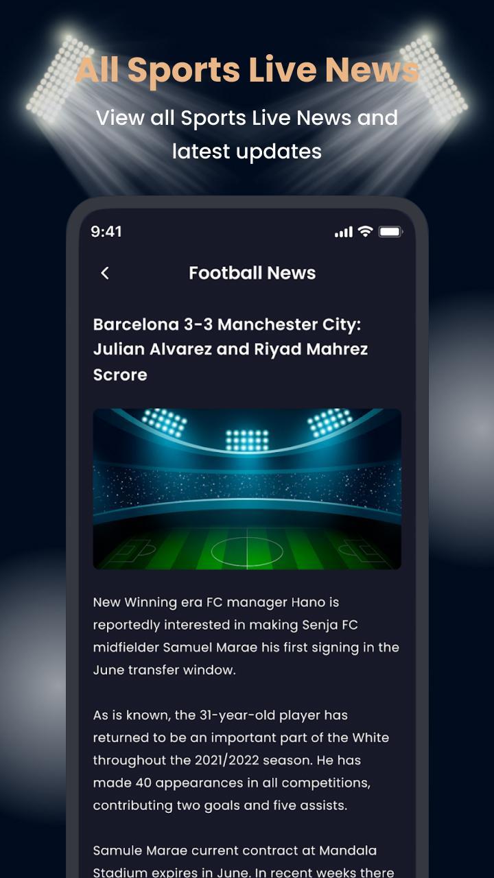 Football - Live Sports Scores screenshot image 9_Popularmodapk.com