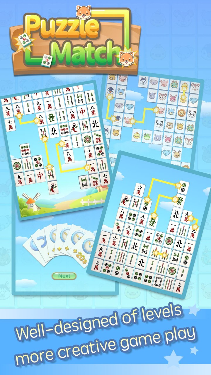 Puzzle Match - Mahjong&Animals screenshot image 11_Popularmodapk.com