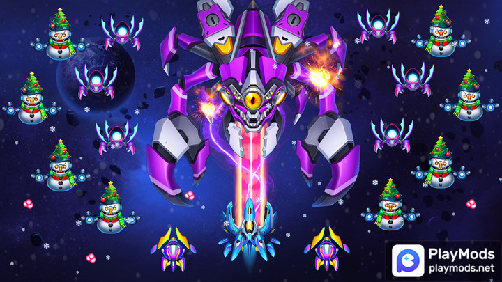 Universe Invader: Alien Attack<span>(Remove ads)</span> screenshot image 2_Popularmodapk.com
