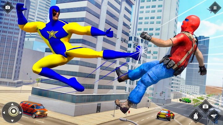 Spider Hero: Flying Rope Hero screenshot image 3_Popularmodapk.com