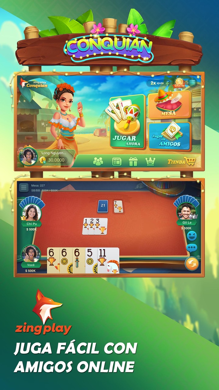 ZingPlay Juegos de Cartas: Con screenshot image 2_Popularmodapk.com