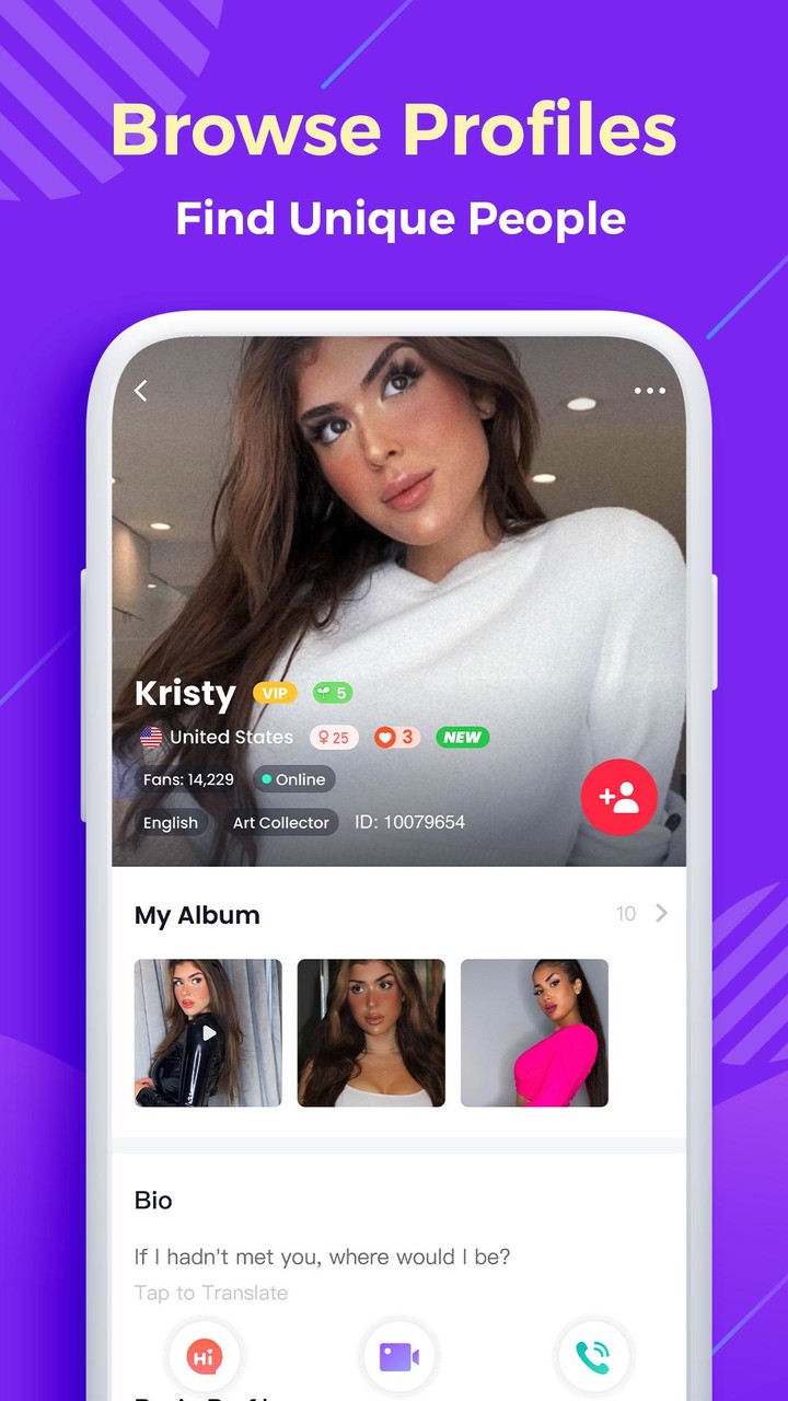 Cinta: Live Chat Make Friends screenshot image 4_Popularmodapk.com
