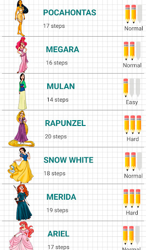 How to Draw Princess screenshot image 4_Popularmodapk.com