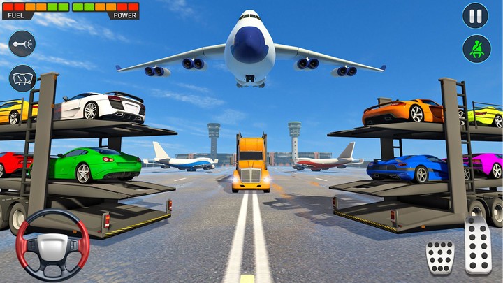 Aeroplane Transporter Games 3D screenshot image 1_Popularmodapk.com