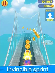 Rabbit Parkour-Subway runner rush race<span>(No Ads)</span> screenshot image 5_Popularmodapk.com