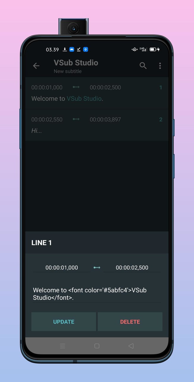 VSub Studio screenshot image 6_Popularmodapk.com