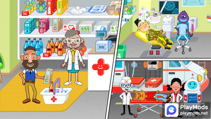 Pepi Hospital<span>(Free Shopping)</span> screenshot image 3_Popularmodapk.com