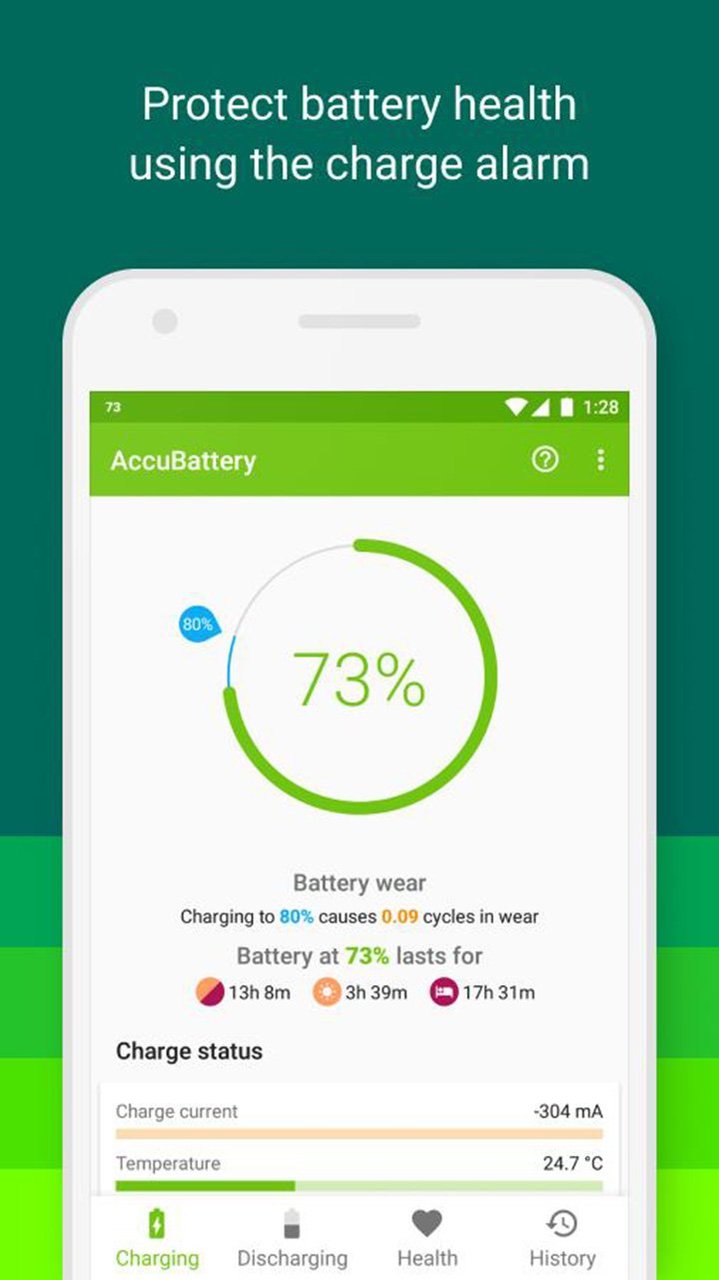 AccuBattery<span>(Pro Unlocked)</span> screenshot image 1_Popularmodapk.com