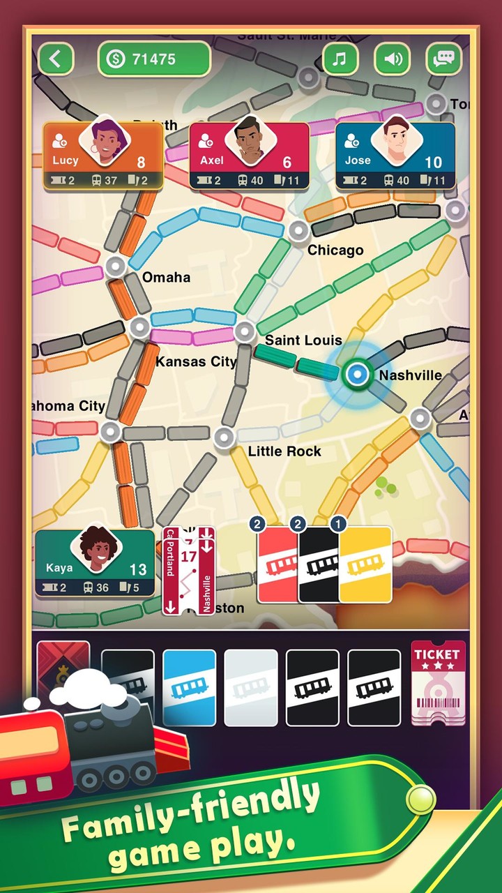 Ticket To Ride screenshot image 1_Popularmodapk.com