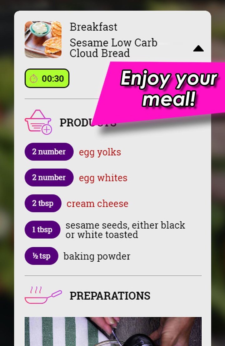 Keto diet app - Meal plan for 60 days screenshot image 2_Popularmodapk.com