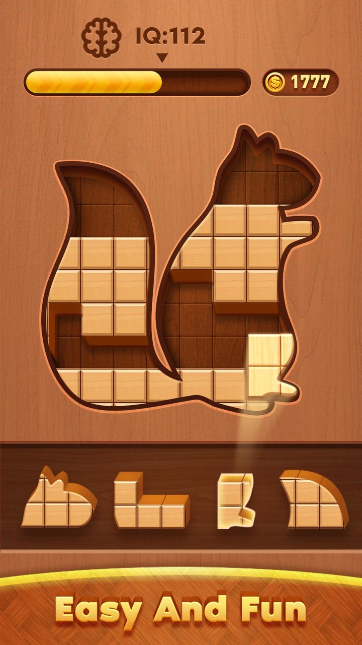 Block Puzzle: Wood Jigsaw Game screenshot image 2_Popularmodapk.com