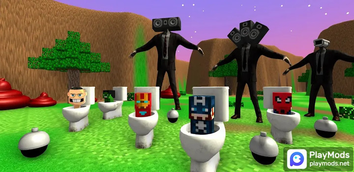 Ski Toilet Craftsman Survivor<span>(No Ads Free Rewards)</span> screenshot image 5_Popularmodapk.com