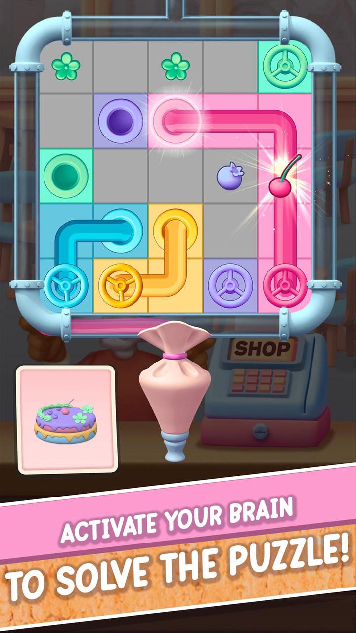 Cake Bakery Puzzle screenshot image 3_Popularmodapk.com