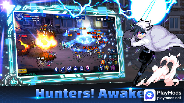 Hunter Raid : Idle RPG<span>(speed change)</span> screenshot image 1_Popularmodapk.com