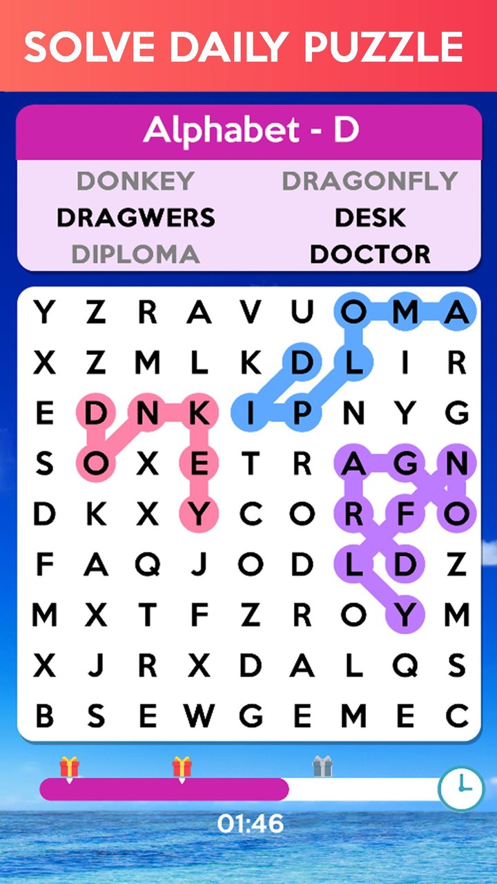 Word Search: Connect letters screenshot image 6_Popularmodapk.com
