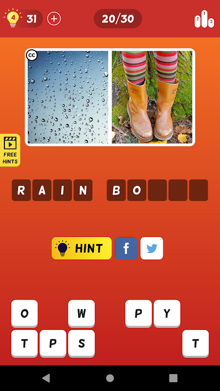 2 Pics 1 Word Quiz 2021 screenshot image 3_Popularmodapk.com