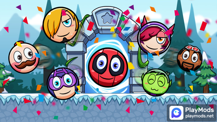 Red Bounce - Ball Seasons 4<span>(Mod APK)</span> screenshot image 5_Popularmodapk.com