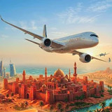 Ultimate Flight Arabian Skies<span>(Unlimited Currency)</span>1.0.8_Popularmodapk.com