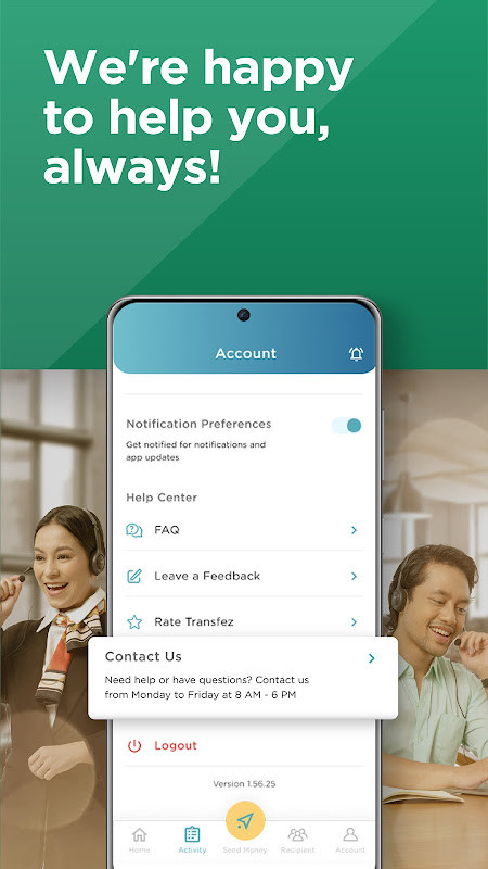 Transfez - Money Transfer screenshot image 4_Popularmodapk.com