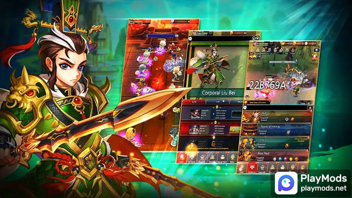 Three Kingdoms Idle<span>(Gold drop Multiplier)</span> screenshot image 2_Popularmodapk.com