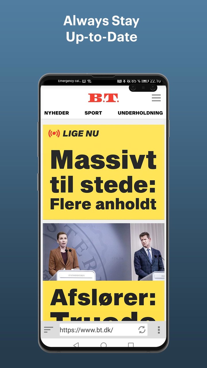 Danske Nyheder screenshot image 7_Popularmodapk.com