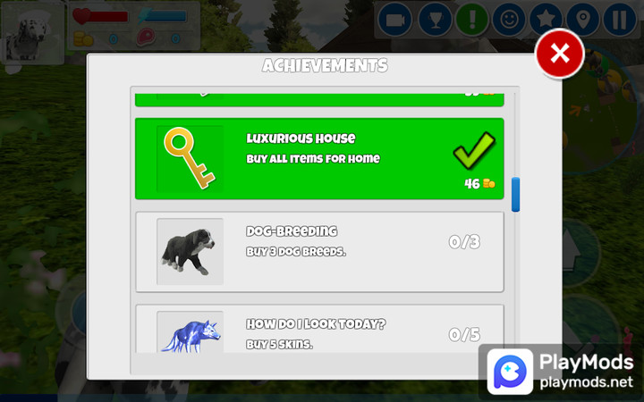 Dog Simulator 3D(MOD) screenshot image 5_Popularmodapk.com