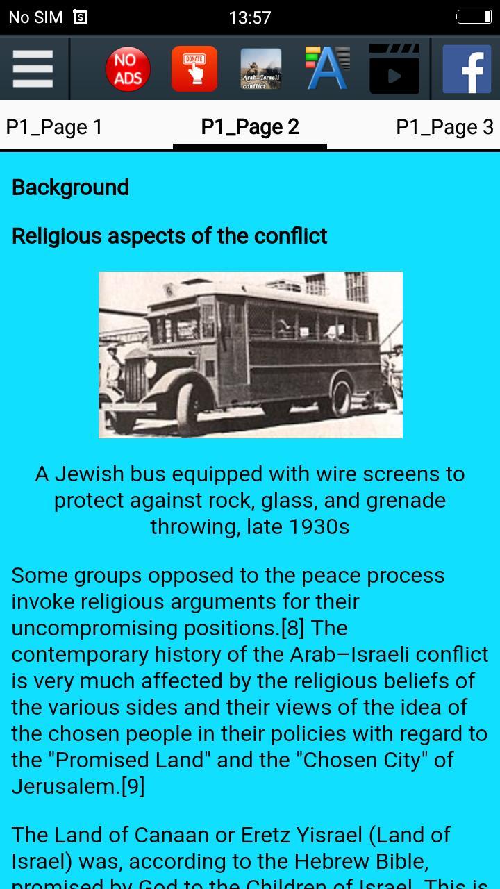 Arab–Israeli conflict History screenshot image 5_Popularmodapk.com