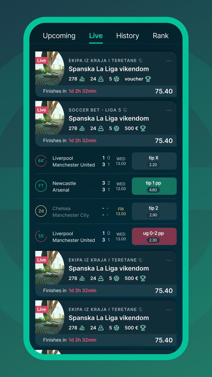 Fudbal.Live screenshot image 5_Popularmodapk.com