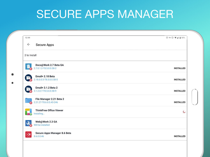 Mobile@Work screenshot image 8_Popularmodapk.com