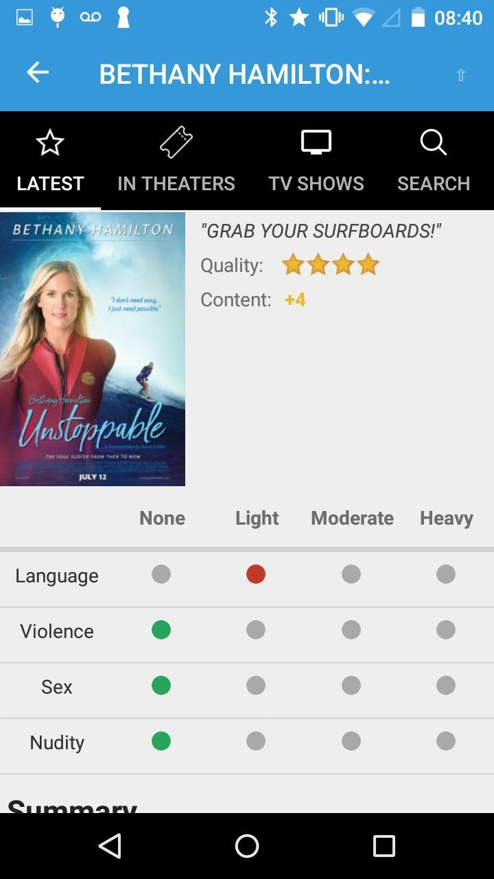 Movieguide® Lite - Movie Reviews screenshot image 1_Popularmodapk.com