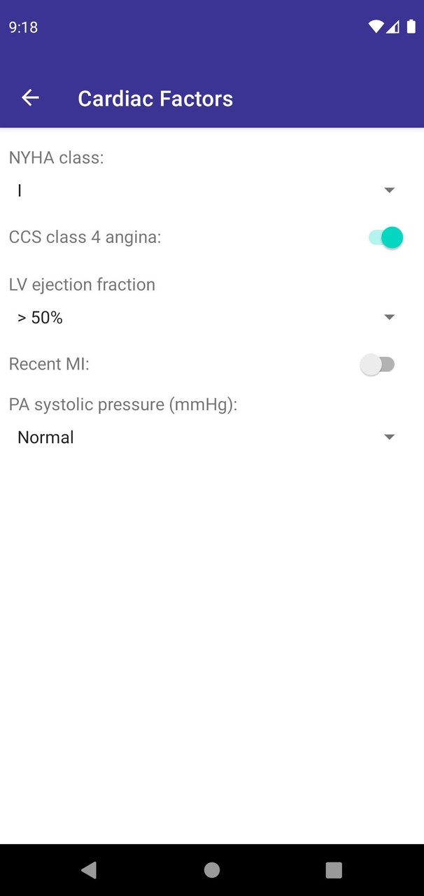 EuroSCORE II screenshot image 3_Popularmodapk.com