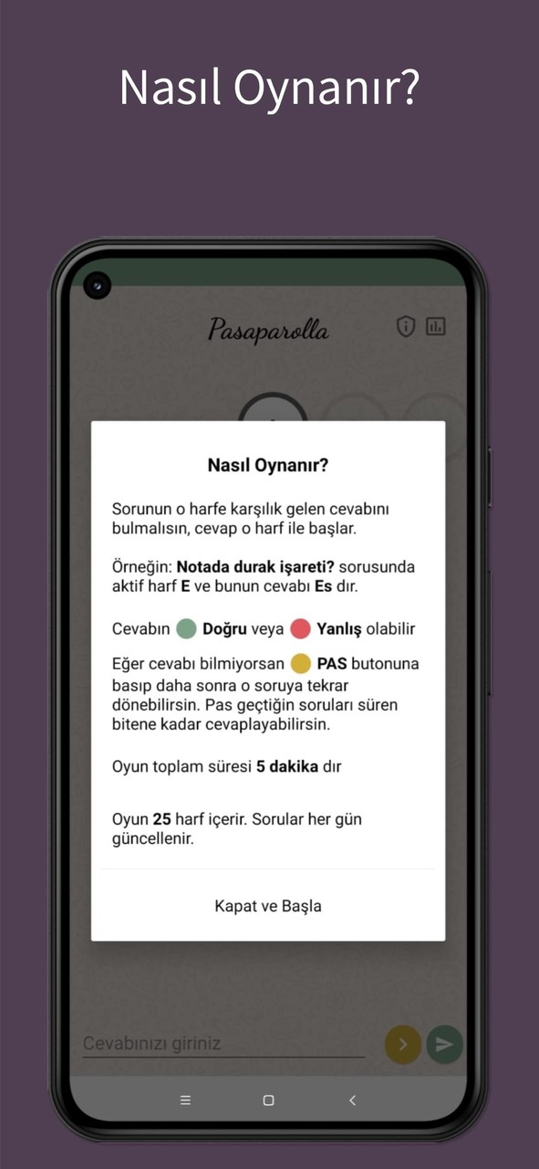 Passaparola:Kelime Bilgi Oyunu screenshot image 1_Popularmodapk.com