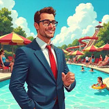 Waterpark Owner Simulator<span>(Unlimited Resources)</span>1.2_Popularmodapk.com