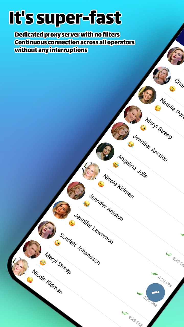 C Tel Messenger : Anti filter screenshot image 7_Popularmodapk.com