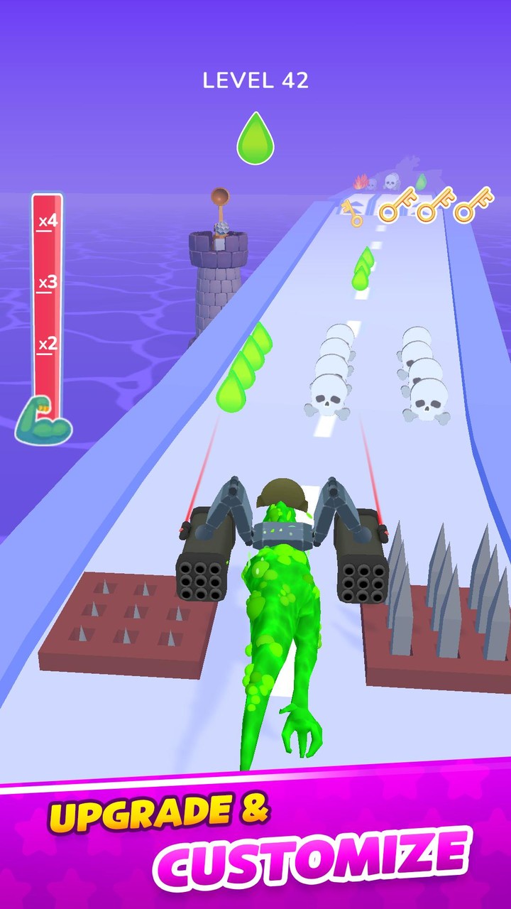 Dino Evolution Run 3D screenshot image 2_Popularmodapk.com
