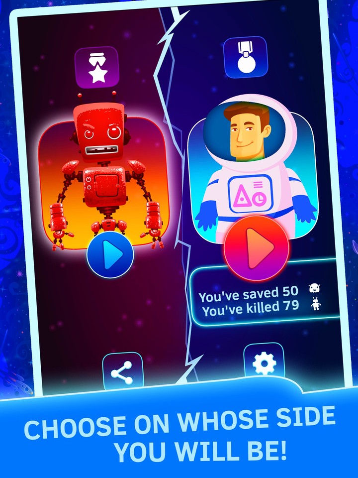 Matching game. Space monsters! screenshot image 1_Popularmodapk.com