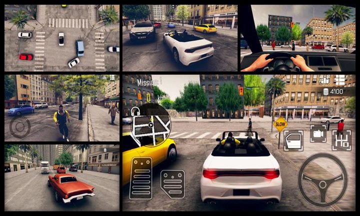 Real Car Parking - Open World City Driving school screenshot image 1_Popularmodapk.com