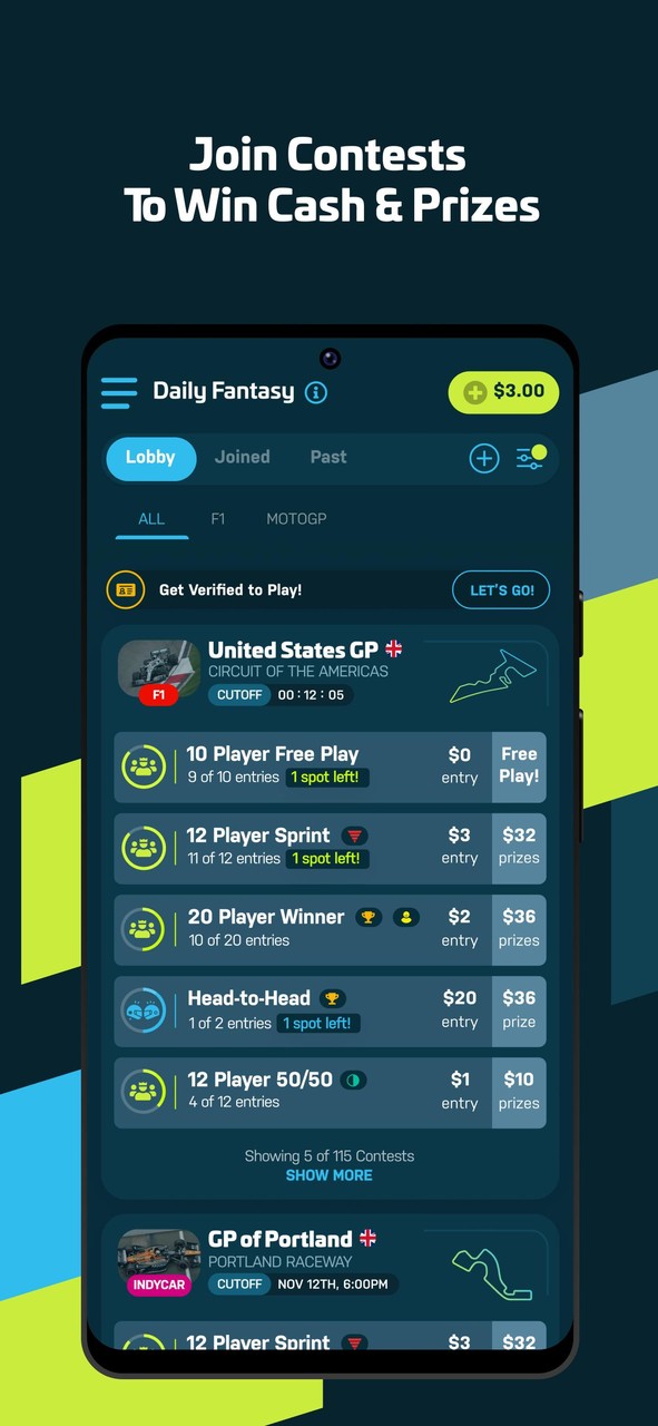 GridRival - Fantasy Racing screenshot image 2_Popularmodapk.com