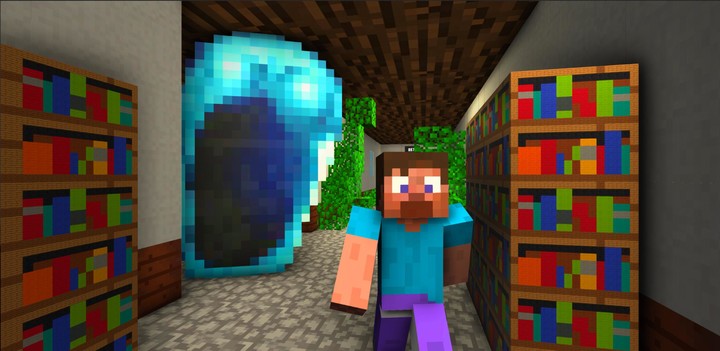 Craft Doors: Horror Escape Run screenshot image 5_Popularmodapk.com