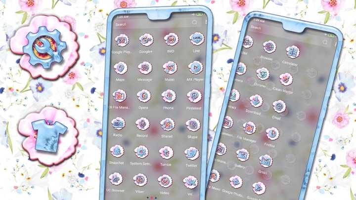 Floral Flowers Theme screenshot image 2_Popularmodapk.com