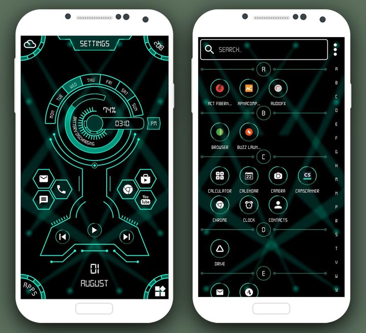 Unique Launcher 2 - LockApp screenshot image 5_Popularmodapk.com