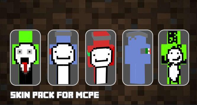 Dream Skins for Minecraft PE screenshot image 1_Popularmodapk.com