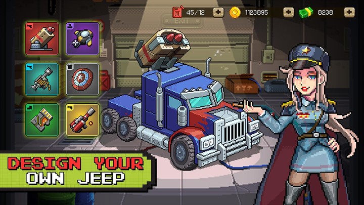 Jackal Army: Retro Shooting screenshot image 5_Popularmodapk.com