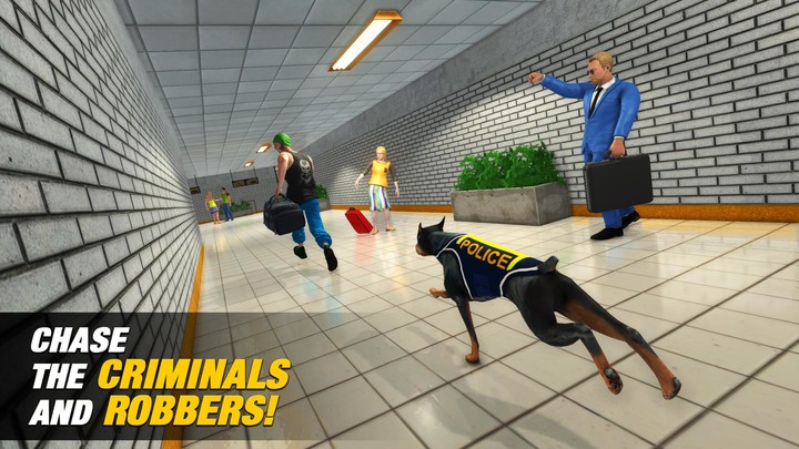 US Police Dog Subway Simulator screenshot image 7_Popularmodapk.com